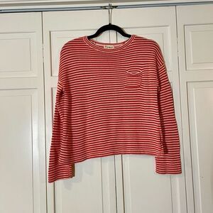 🚨 SALE ‼️ Tucker + Tate cropped striped knit sweater